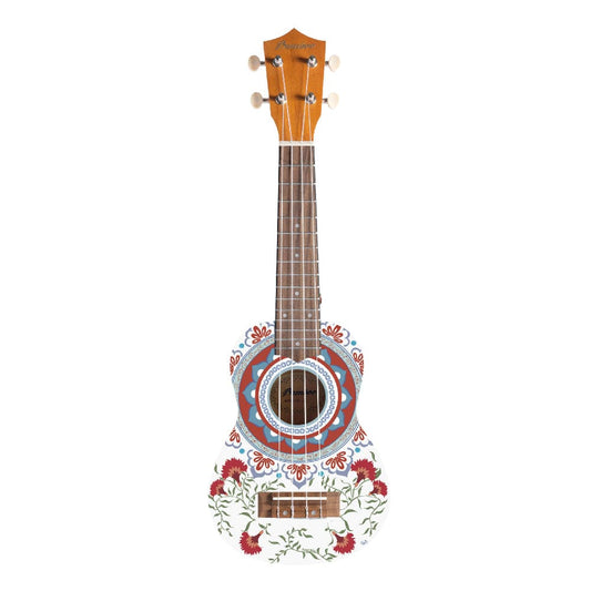 Bamboo New Generation Mandala Line Series Soprano Ukulele with Gig Bag