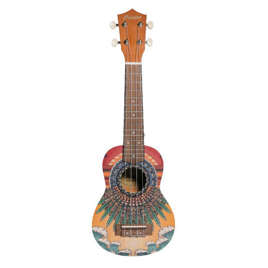 Bamboo New Generation Nature Line Series Soprano Ukulele with Gig Bag