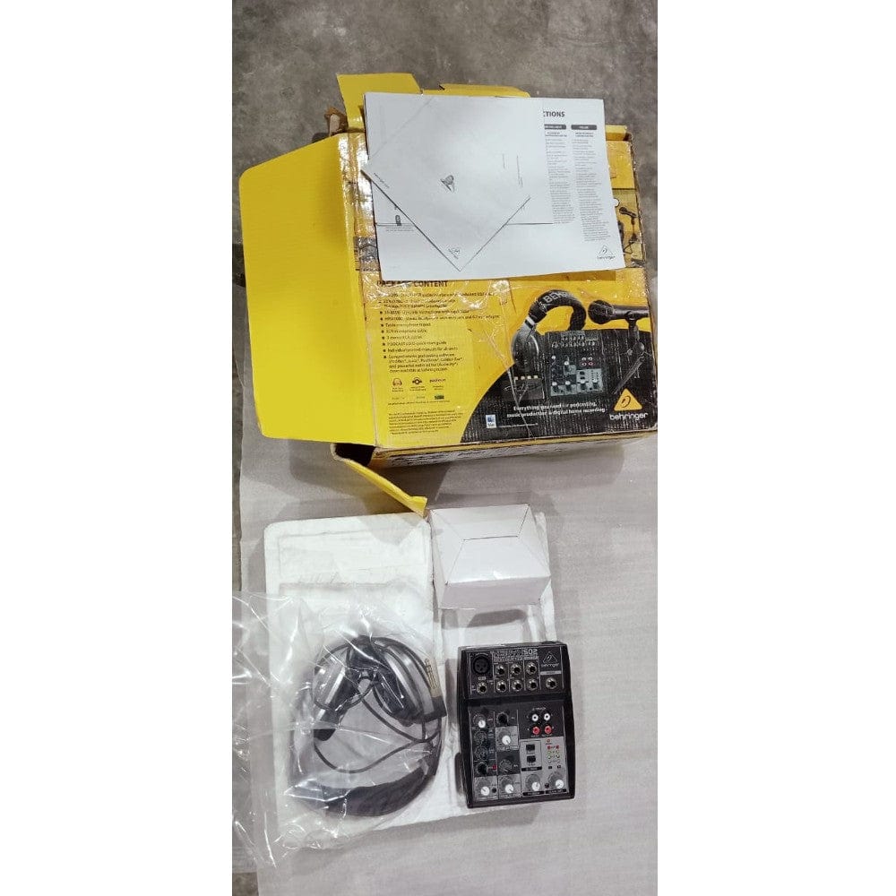 Behringer Podcastudio USB Recording Bundle - Open Box B Stock