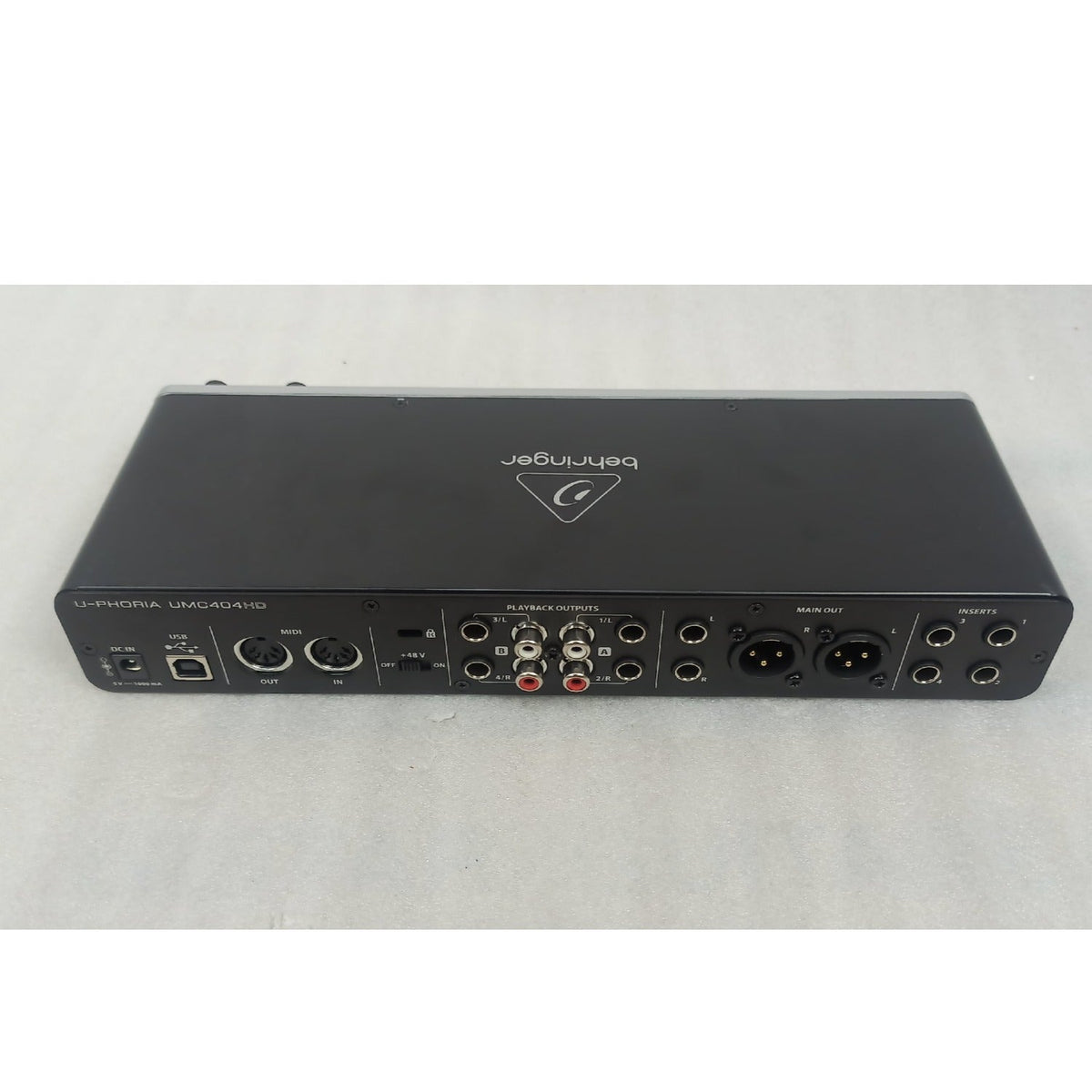 Behringer U-PHORIA UMC 404HD 24-Bit USB Audio Midi Interface - Open Box