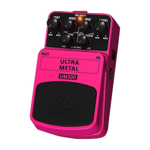 Behringer UM300 Ultra Metal Distortion Guitar Effects Pedal - Open Box