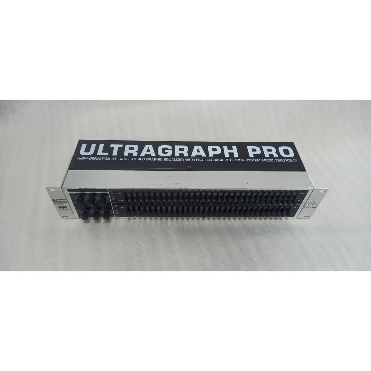 Behringer FBQ3102HD Ultragraph Pro Signal Processors - Open Box