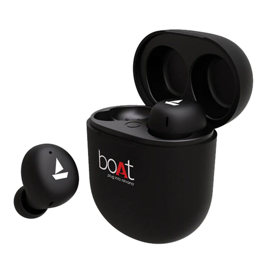 boAt Airdopes 381 Wireless Earbuds - Black