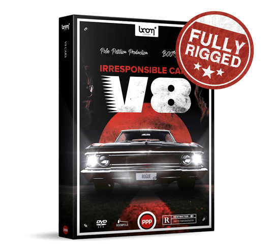 Boom Cars V8 Fully Rigged Sound Effects Library – Professional Audio Software & Plugin