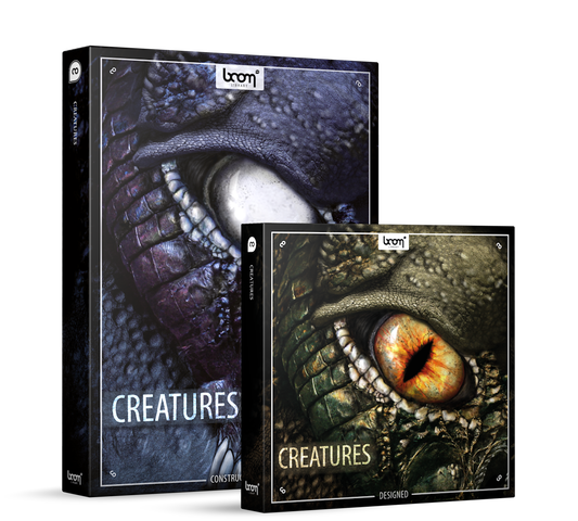 BOOM Creatures Bundle Creature Sound Effects Library – Professional Audio Software & Plugin
