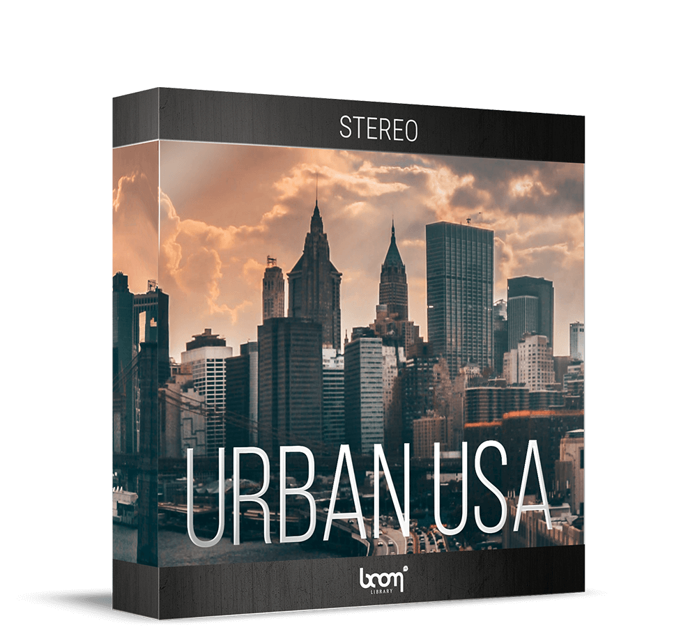 Boom Urban USA Stereo Sound Effects – Professional Audio Software & Plugin