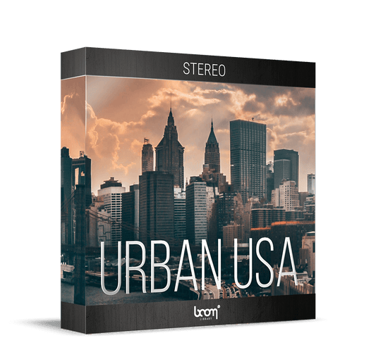 Boom Urban USA Stereo Sound Effects – Professional Audio Software & Plugin