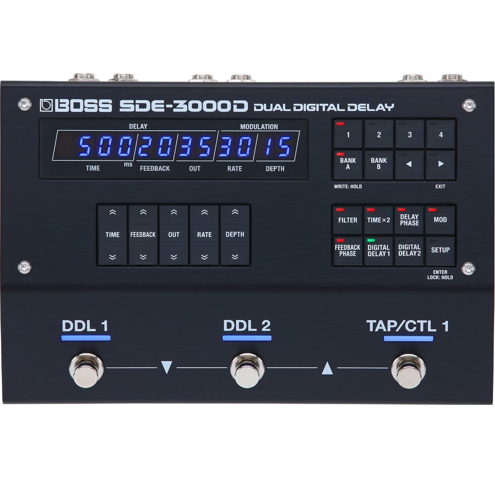 Boss SDE-3000D Dual Digital Delay Pedal
