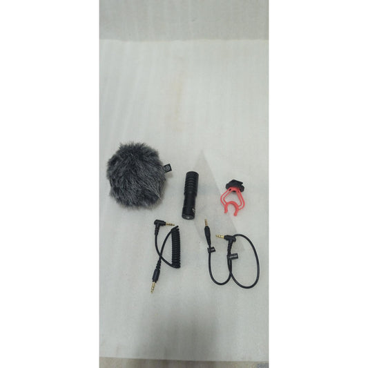 Boya BY-MM1 Cardioid Condenser Microphone - Black - Open Box