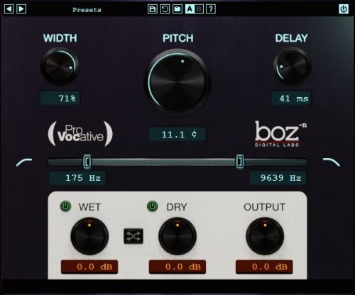 Boz ProVocative Distortion Effect – Professional Audio Software & Plugin