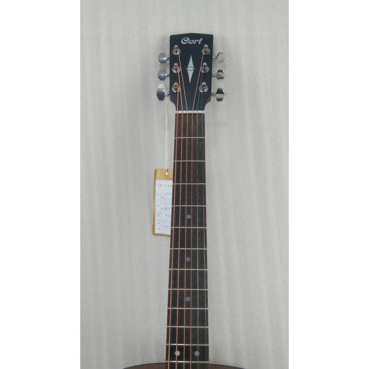 Cort AF510M-OP Concert Body 6 String Acoustic Guitar - Open Pore - Open Box B Stock