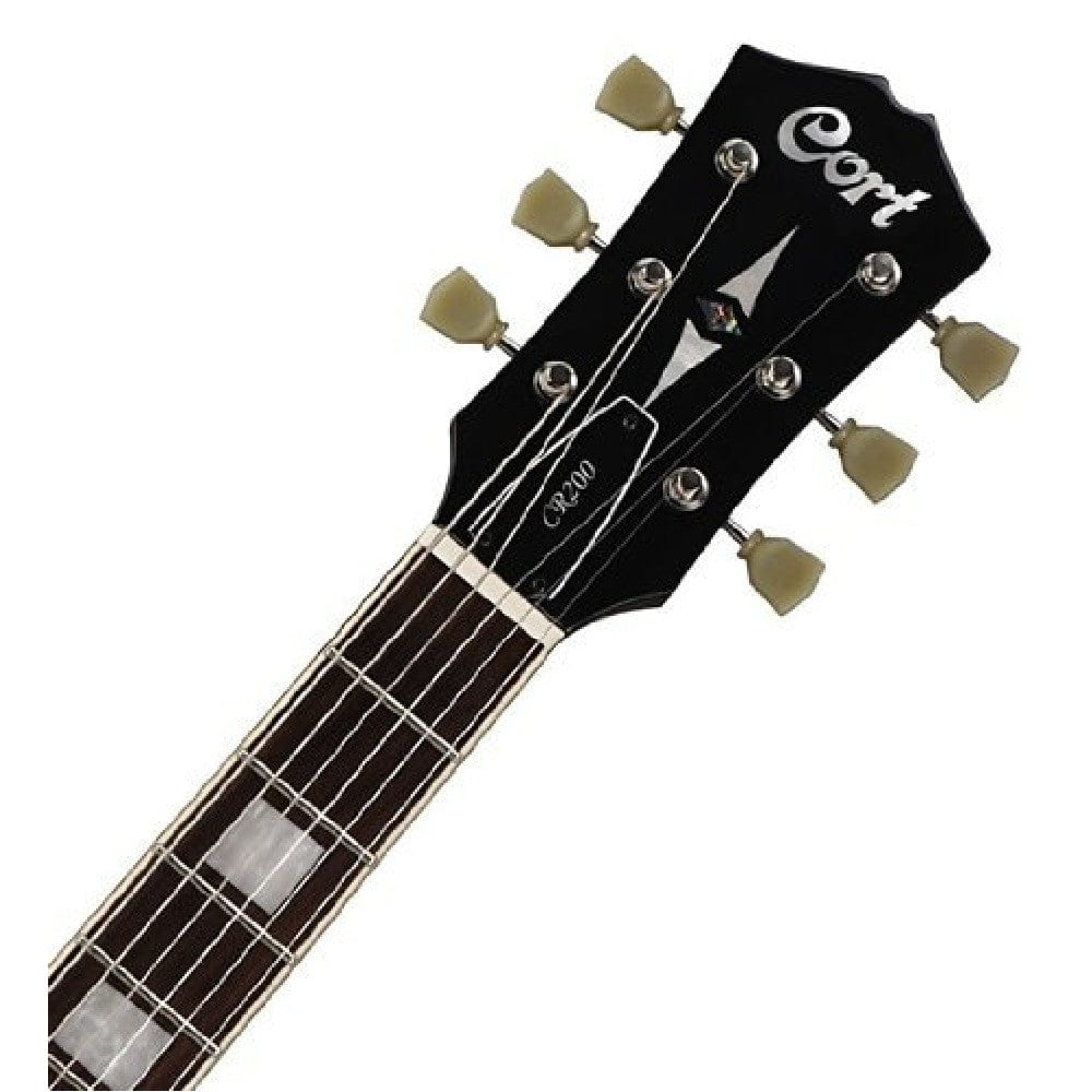Cort CR200 Les Paul Style Electric Guitar with Gigbag, Strap, Pick, Cable, Cloth and Tuner, Ebook