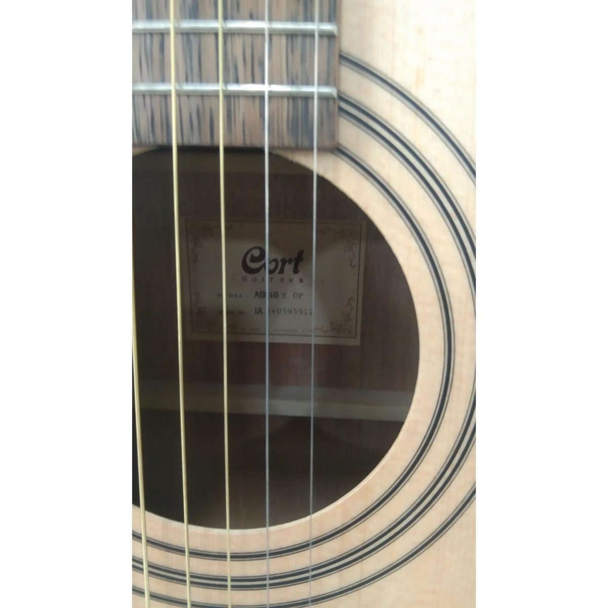 Cort AD810E Dreadnought Electro Acoustic Guitar - Open Pore Natural - Open Box