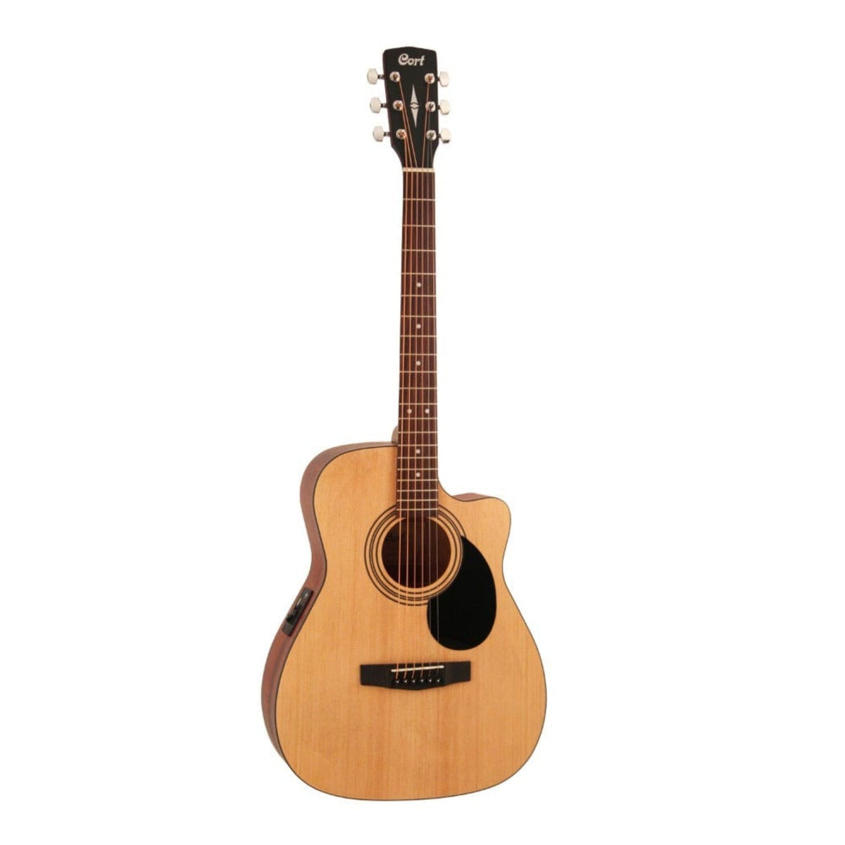 Cort AF500CE Standard Series Cutaway 6 String Electro Acoustic Guitar - Open Box