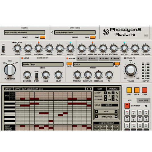 D16 Phoscyon 2 Synthesizer – Professional Audio Software & Plugin