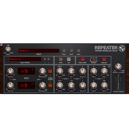 D16 Repeater Delay Effect – Professional Audio Software & Plugin