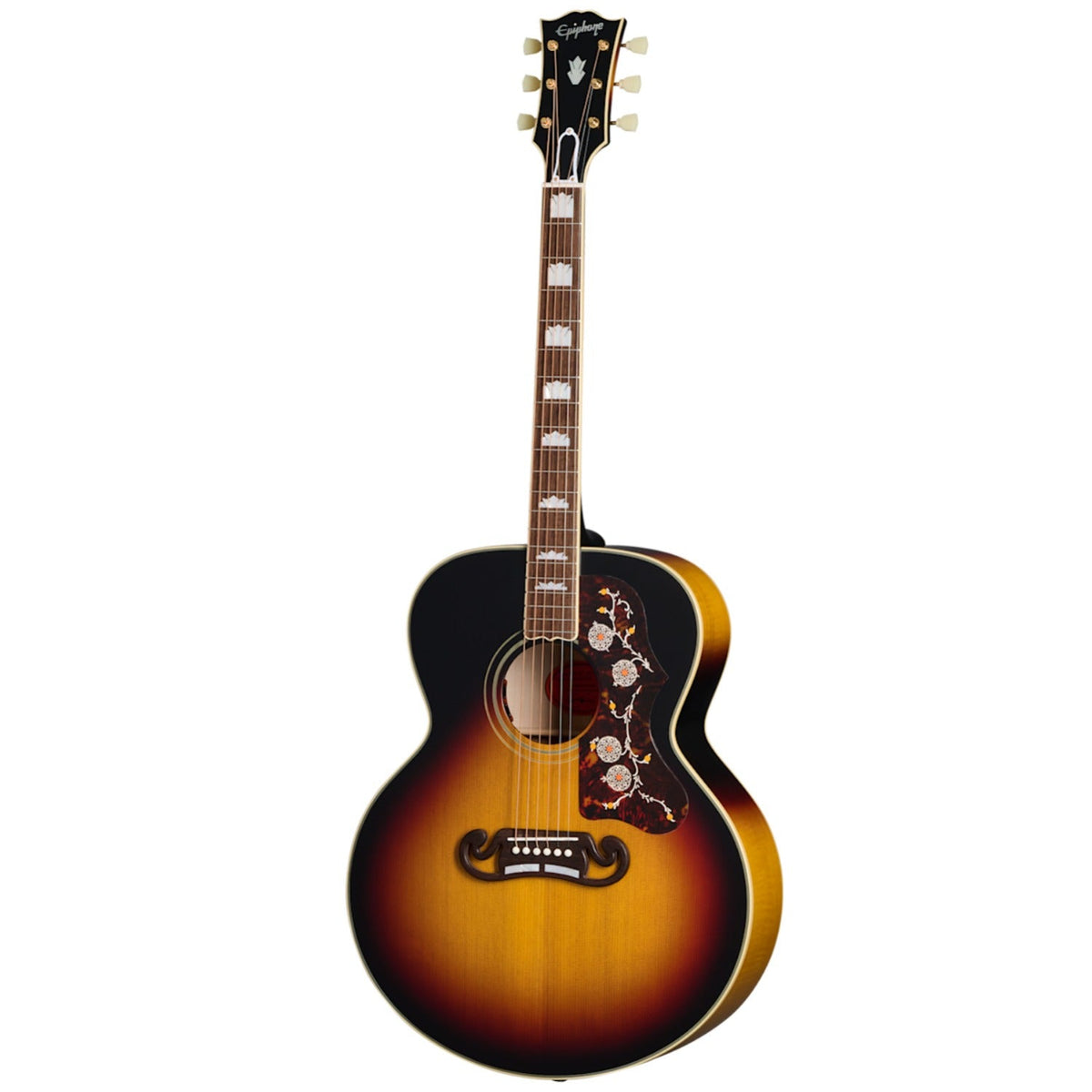 Epiphone 1957 SJ-200 6 String Electro Acoustic Guitar with Hard-Shell Case