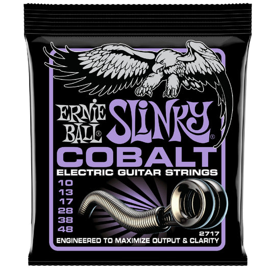 Ernie Ball 2717 Ultra Slinky Cobalt Electric Guitar Strings - 10-48