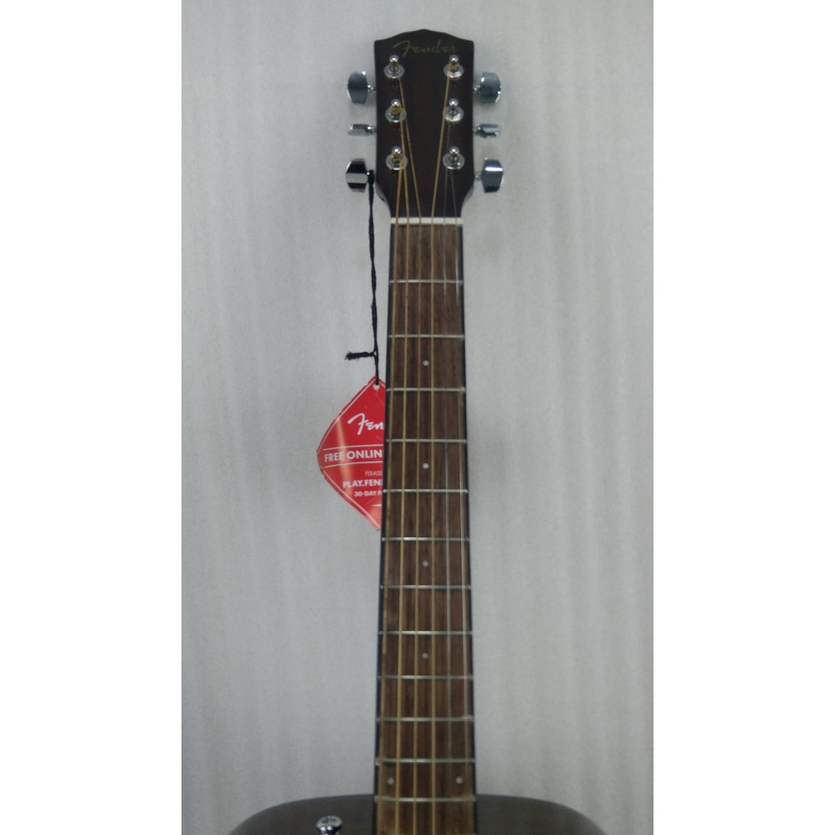 Fender CD 60 Dread V3 DS 6 String Acoustic Guitar with Dust Cover, Strap, Picks, Cloth & E-book - Open Box
