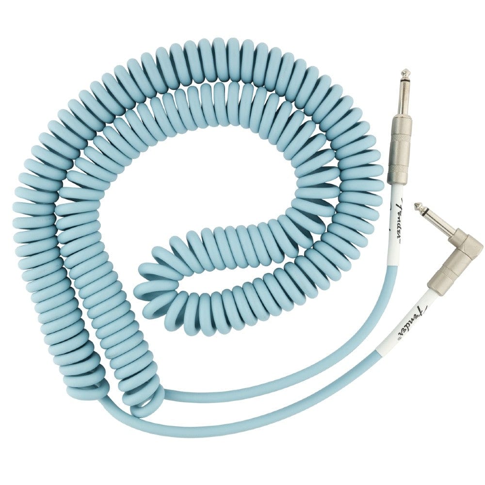 Fender Original Series 30 Feet Right Angle to Straight Coiled Cables - Open Box