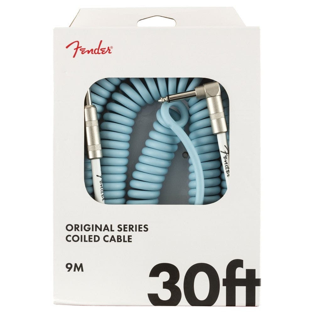 Fender Original Series 30 Feet Right Angle to Straight Coiled Cables - Open Box