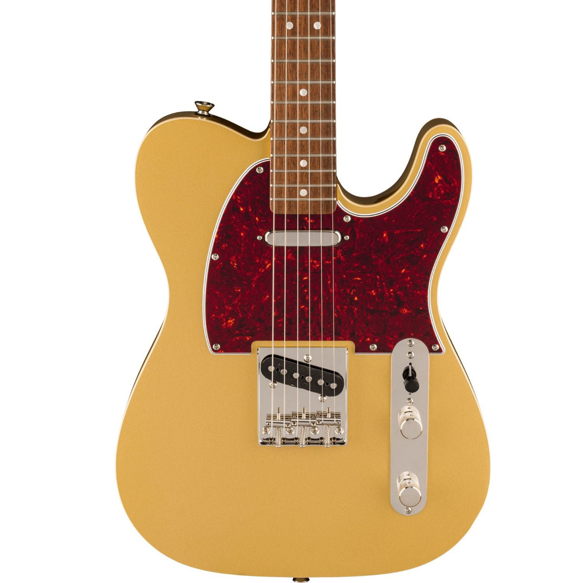 Fender Squier Limited Edition Classic Vibe 60s Custom Telecaster 6 String Electric Guitar - Aztec Gold