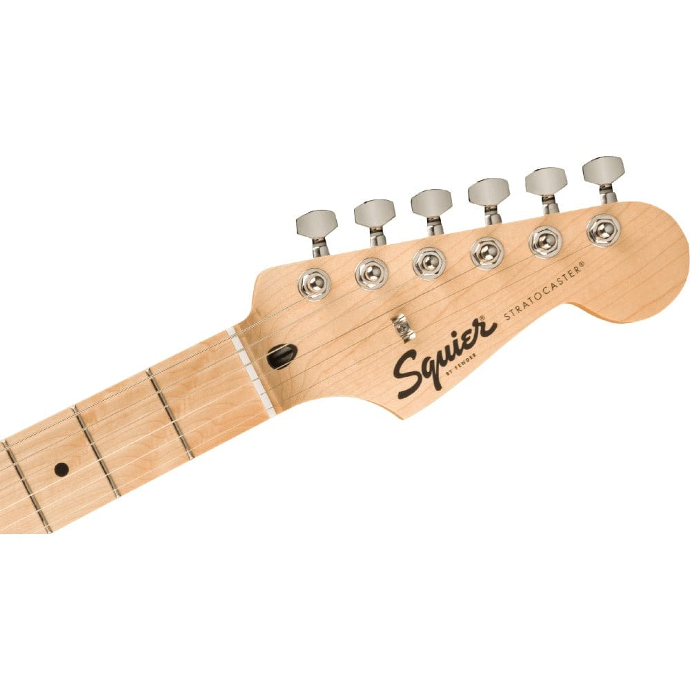 Fender Squier Sonic Stratocaster Electric Guitar with Guitar Amplifier, Gigbag,Polishing Cloth, Strap, Tuner, Pick, Cable and Ebook