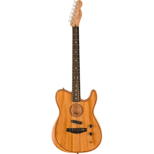 Fender American Acoustasonic Telecaster All Mahagony Electro Acoustic Guitar with Gigbag