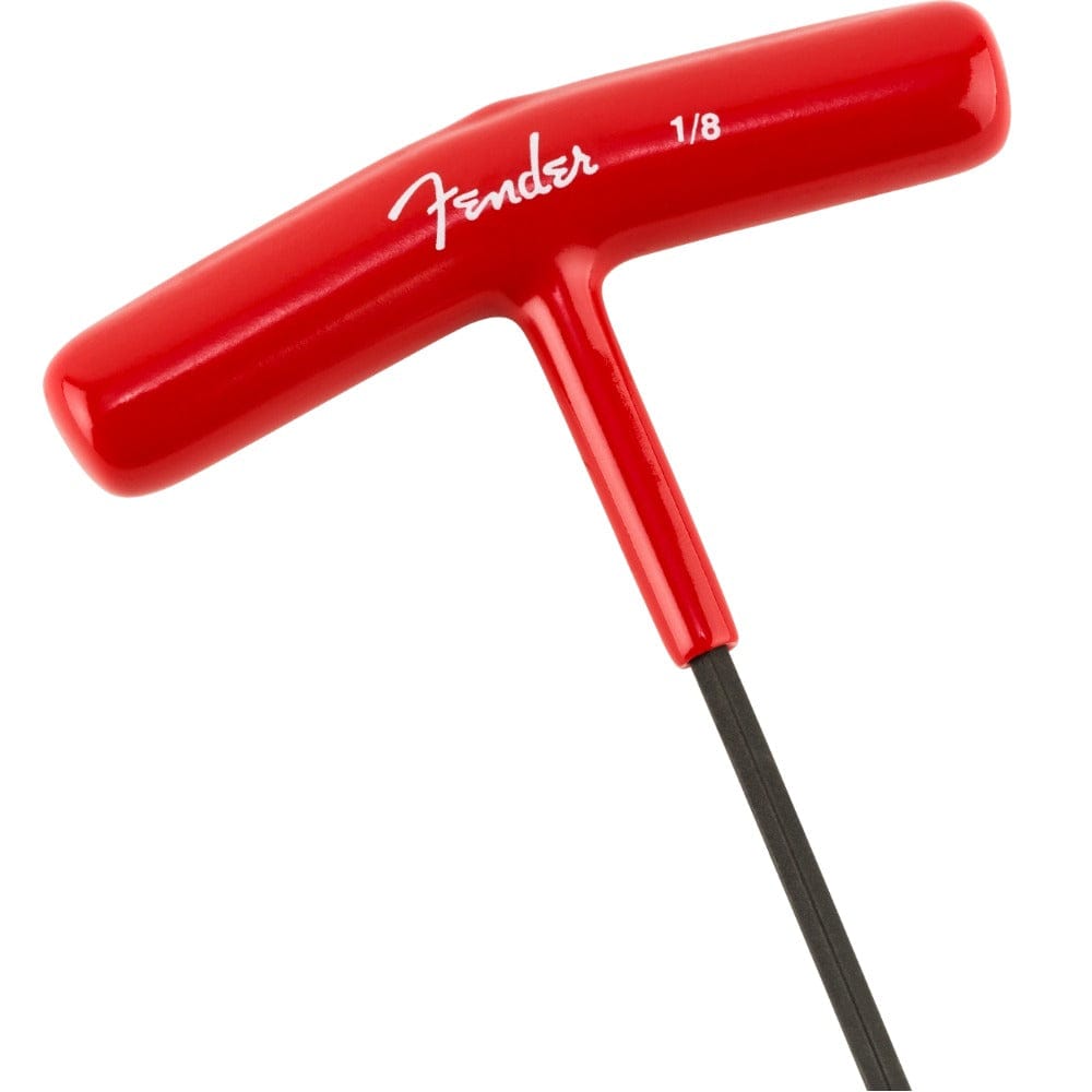 Fender Truss Rod Adjustment Wrench T-Style 1/8"- Red