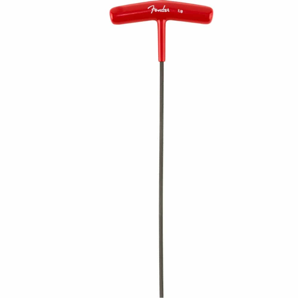 Fender Truss Rod Adjustment Wrench T-Style 1/8"- Red