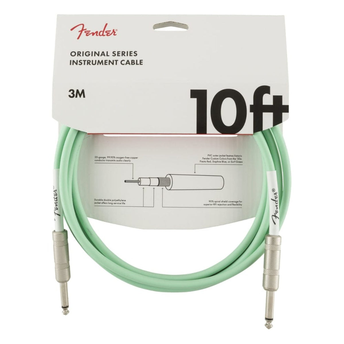 Fender Original Series Straight to Straight Instrument Connector Cables - Open Box
