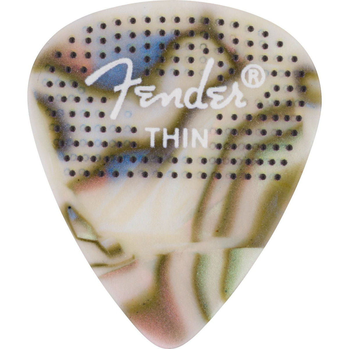 Fender Dotted Celluloid 351 Shape Guitar Pick - Pack of 12
