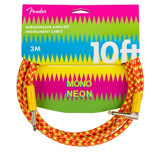Fender MonoNeon 10' Angled Instrument Cable