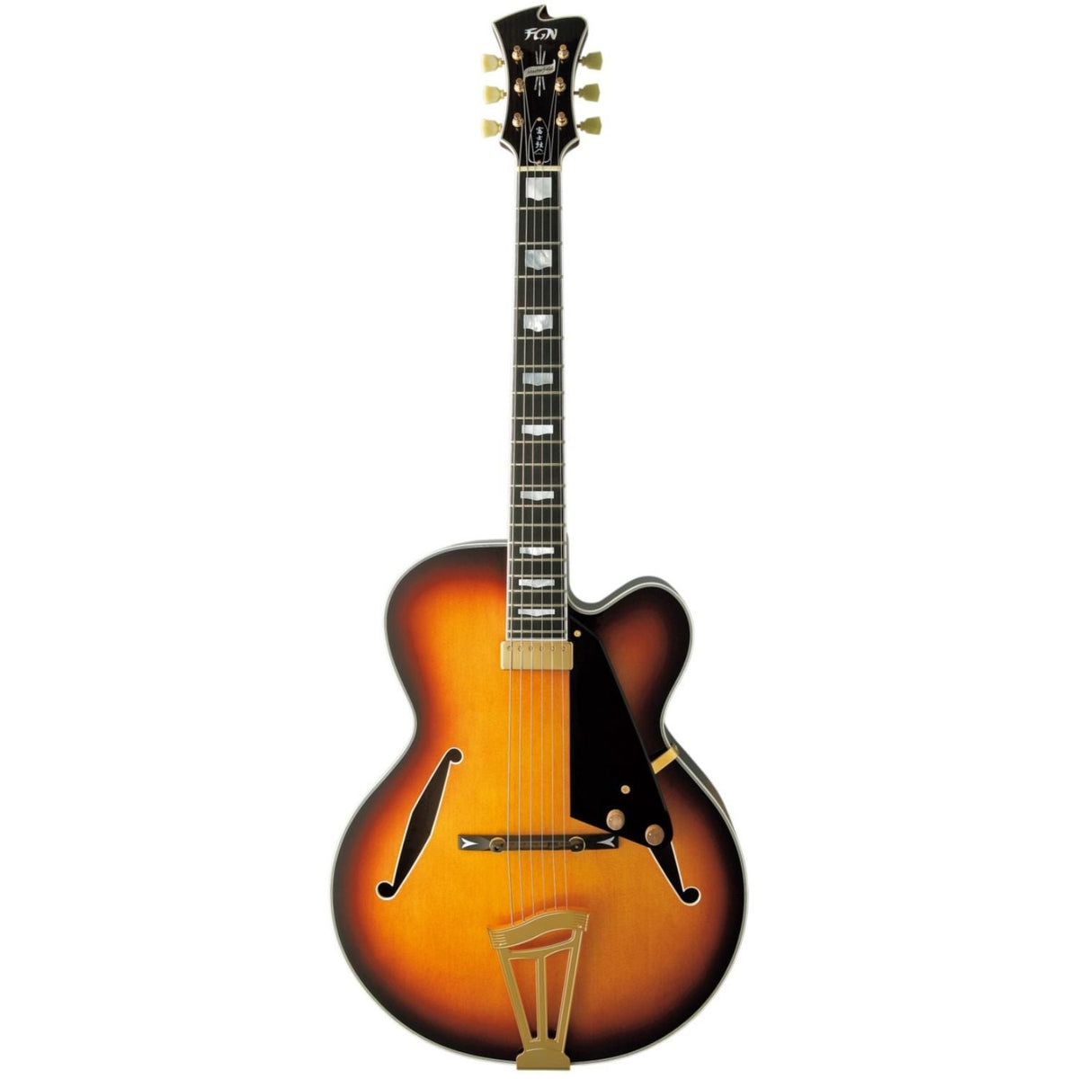 FGN MFA-FP Masterfield Series Hollow Body Electric Guitar