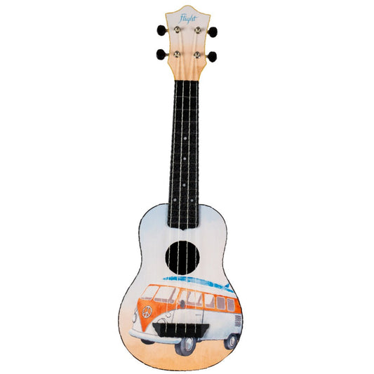 Flight TUS-25 BUS Travel Soprano Ukulele with Bag