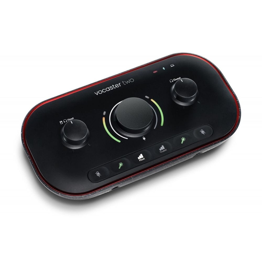 Focusrite Vocaster Two USB-C Podcasting Audio Interface