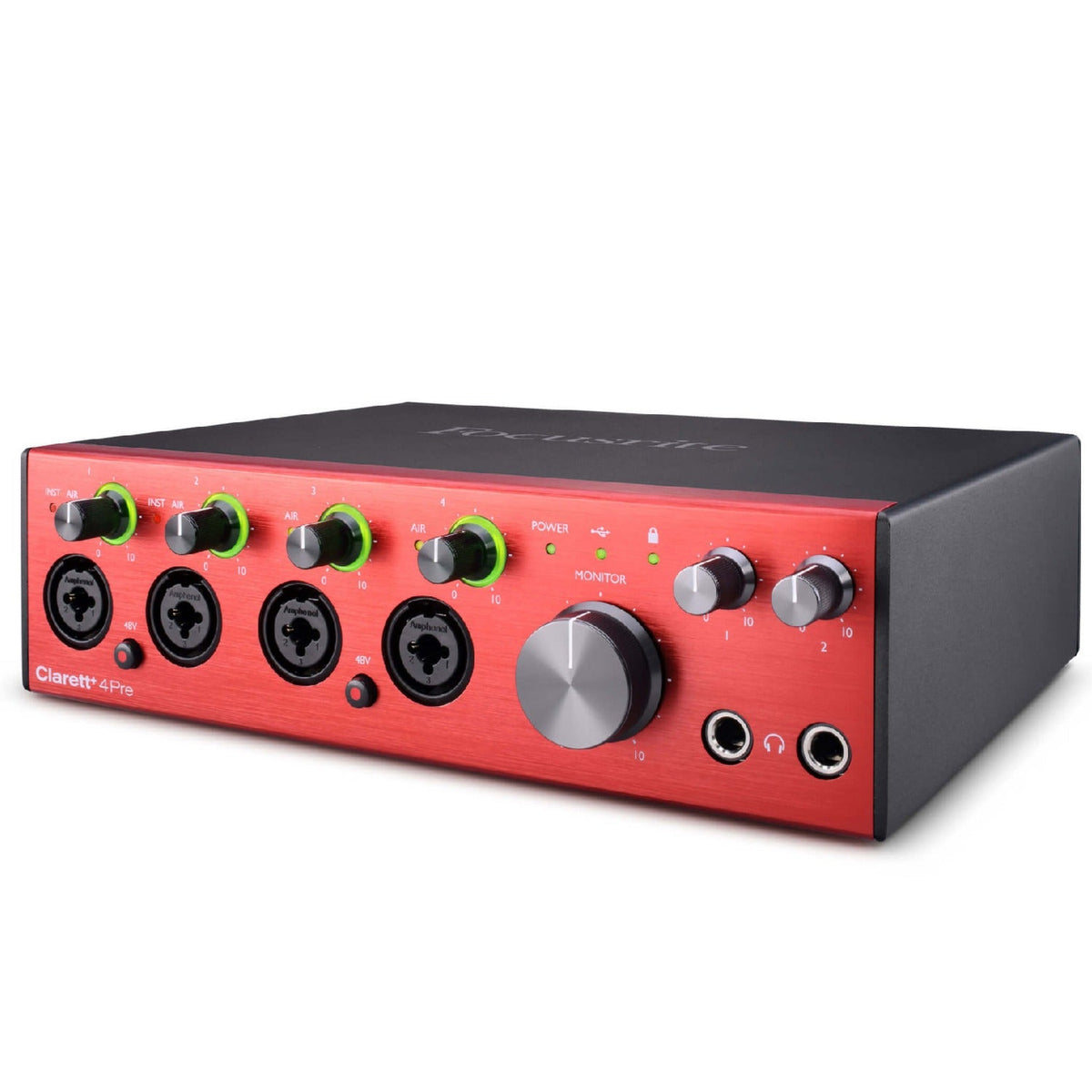 Focusrite Clarett Plus 4PRE 18 in 8out Audio Interface