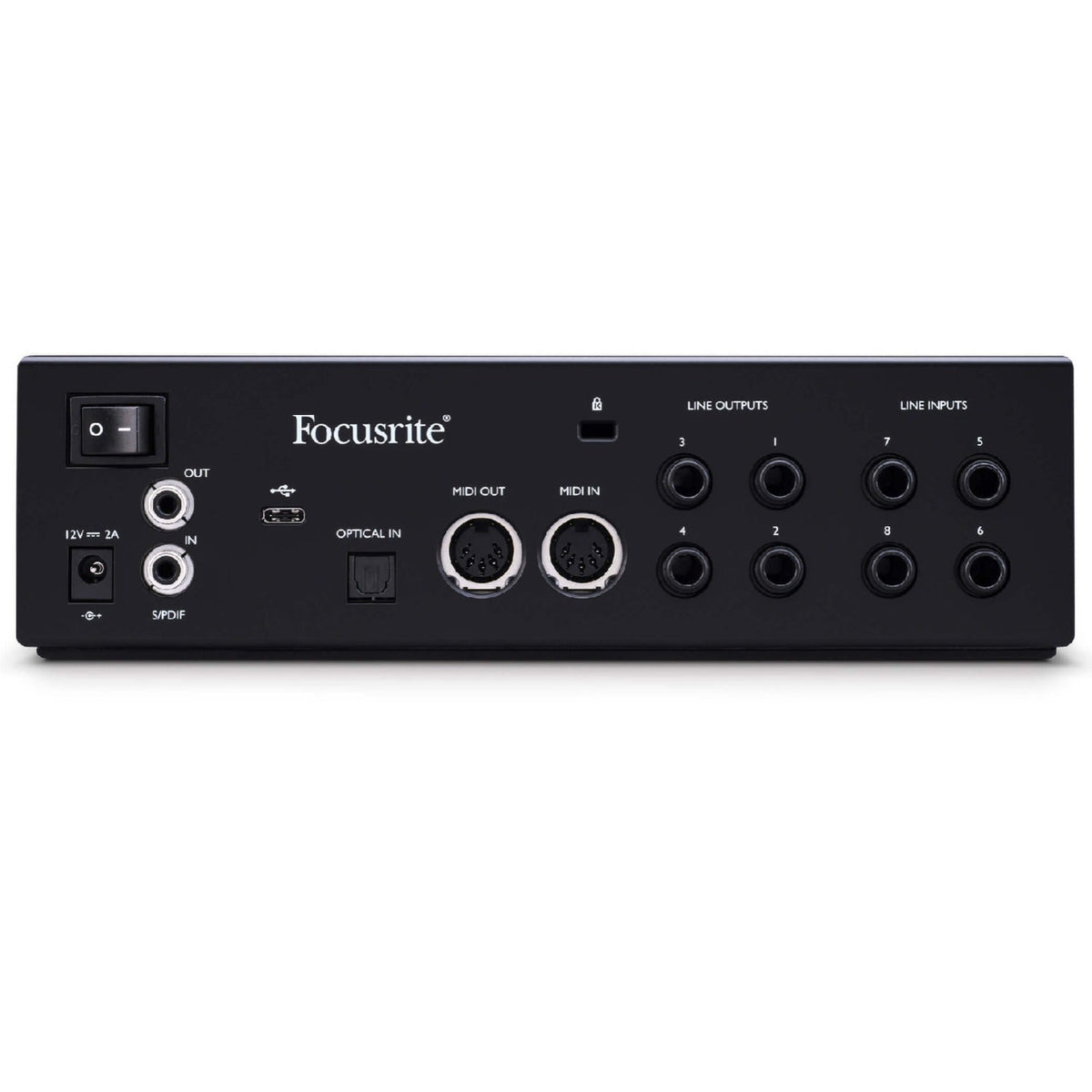 Focusrite Clarett Plus 4PRE 18 in 8out Audio Interface
