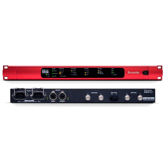 Focusrite RedNet D64R 64-Channel MADI-Dante Audio Interface