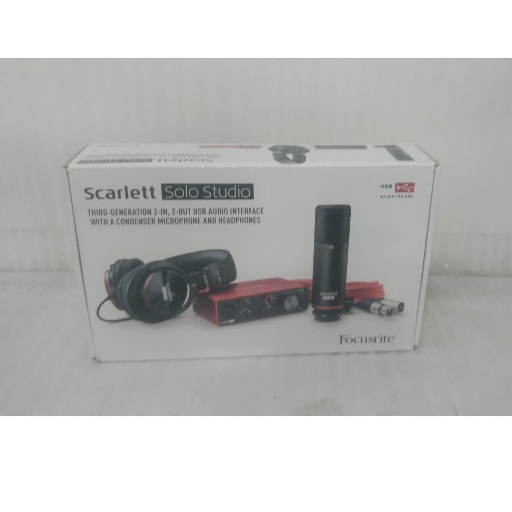 Focusrite Scarlett Solo Studio - Open Box B Stock