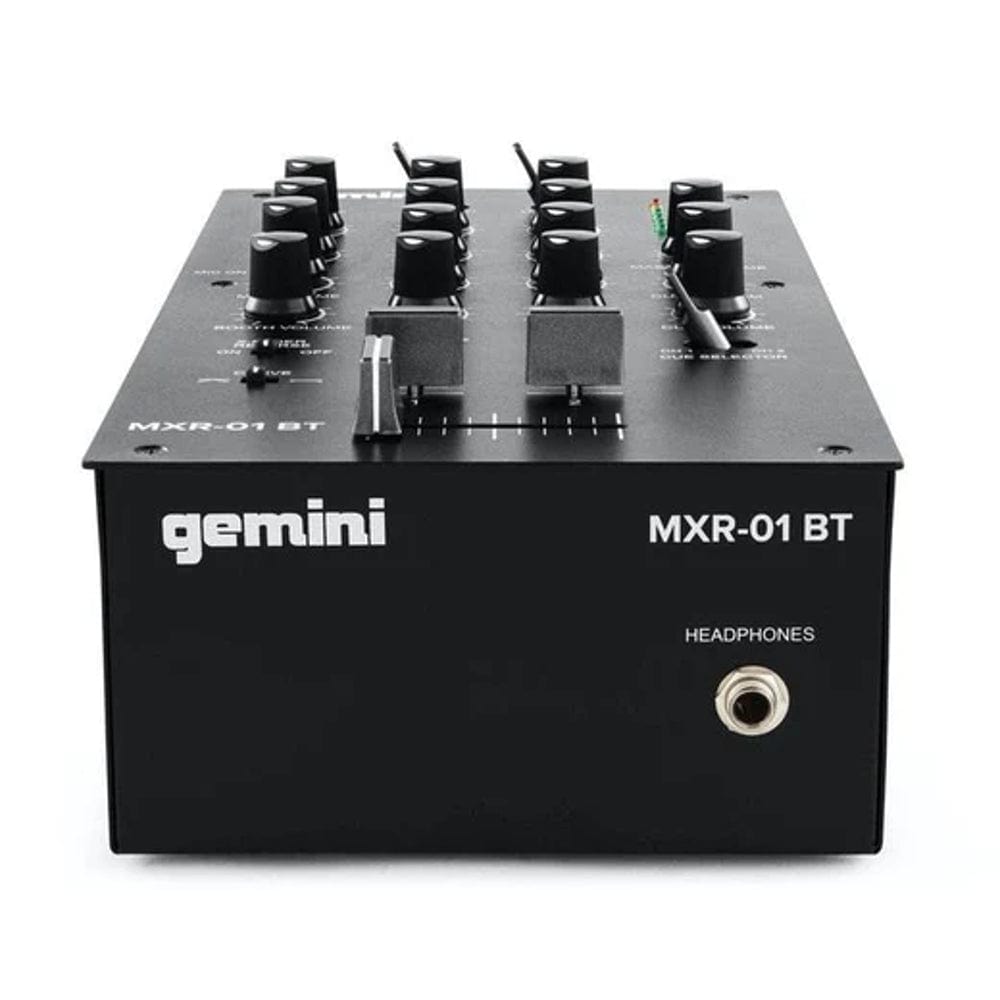 Gemini MXR 01 BT 2-Channel Professional DJ Mixer With Bluetooth Input