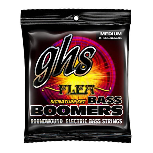 GHS Strings M3045F Flea Signature Bass Boomers Electric Bass Guitar 4-String - Medium - 45-105