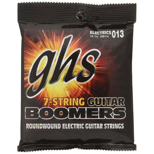 GHS GB7H BOOMERS Electric Guitar Strings, 7-String