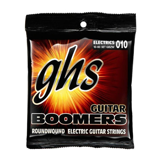 GHS Strings GZBW Boomers Nickel-Plated Electric Guitar Strings - Heavyweight - 10-60