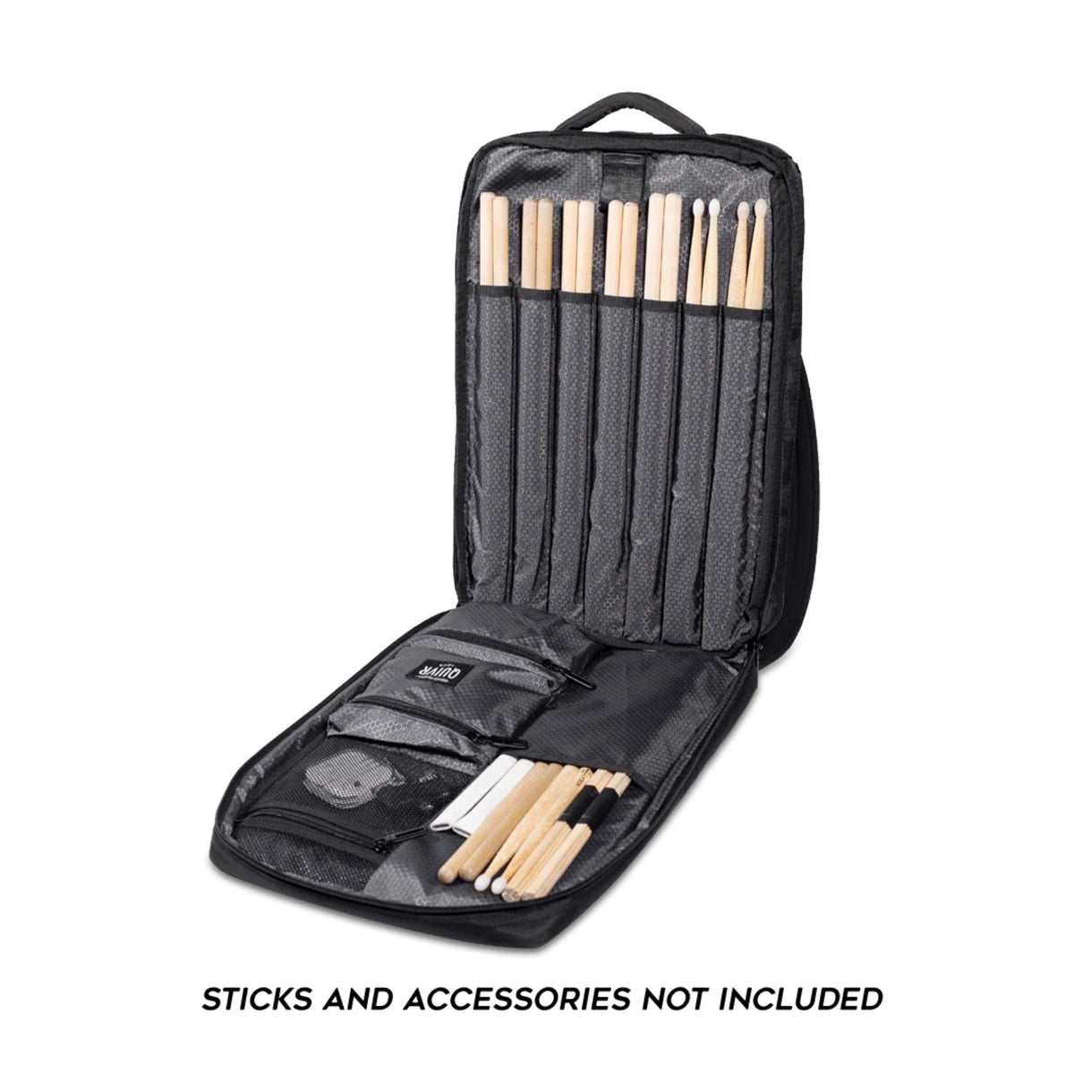 GruvGear QUIVR-TR-BLK Drum Stick Gigbag