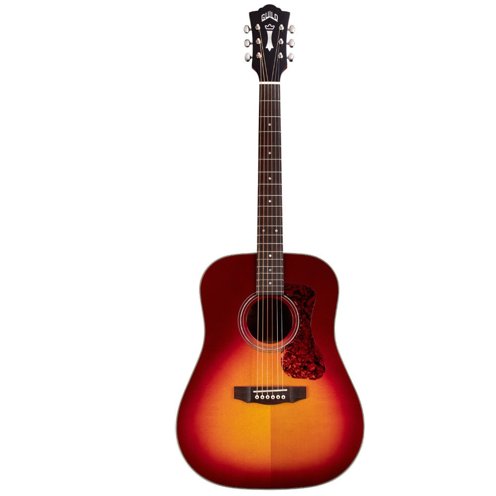Guild D-140 Westerly Dreadnought Acoustic Guitar - Cherry Burst