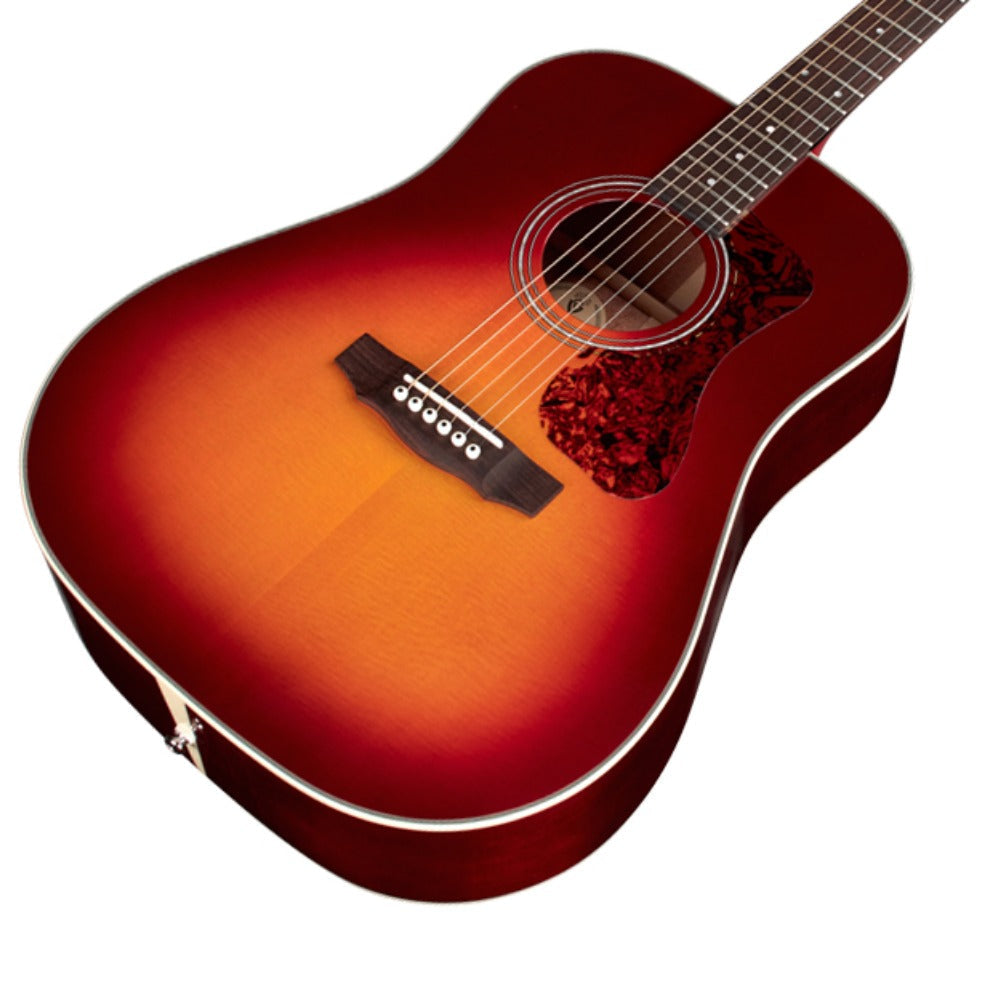 Guild D-140 Westerly Dreadnought Acoustic Guitar - Cherry Burst