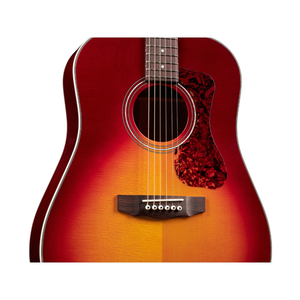 Guild D-140 Westerly Dreadnought Acoustic Guitar - Cherry Burst
