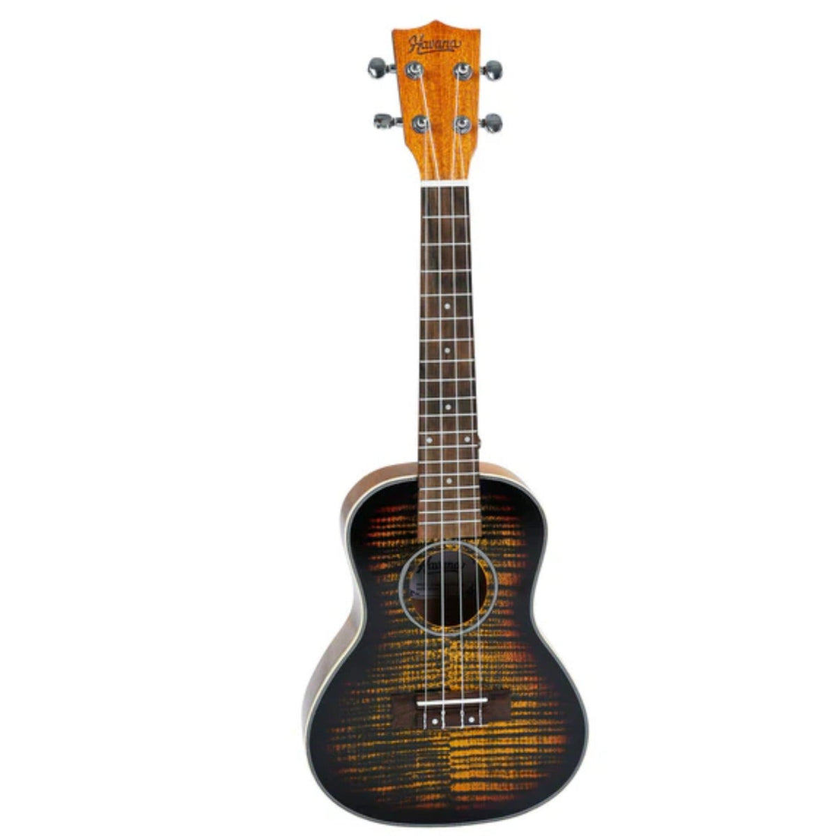 Havana QUK24 Tree Flame Concert Ukulele