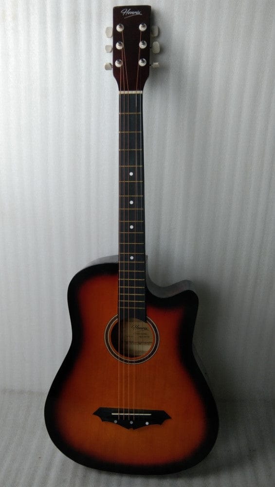 Henrix 38C Cutaway Acoustic Guitar - Open Box B Stock